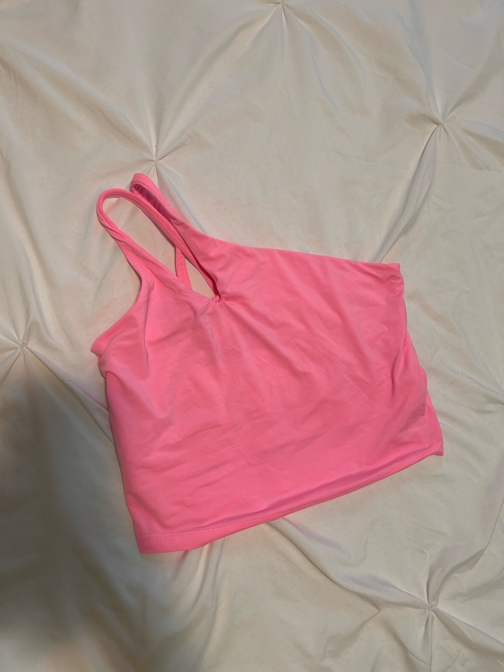 all in motion Neon Pink Double-Strap Tank Top
